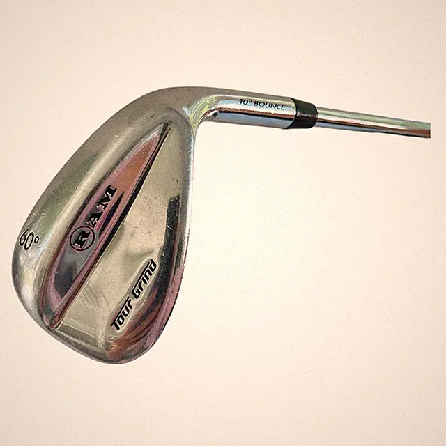 RAM Tour Grind Wedge 60* Degree 10* Bounce Right-Handed Steel Shaft 34.5"
