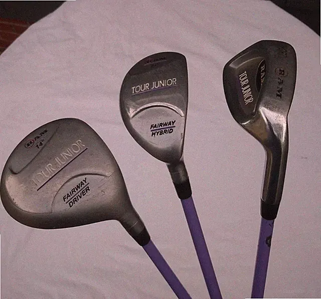 Ram Tour Junior Wood Set Driver Hybrid Short Iron