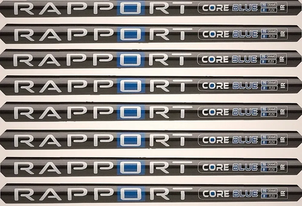 Rapport Core Blue Graphite Iron Golf Club Shafts BUNDLE Sets .370"Tip