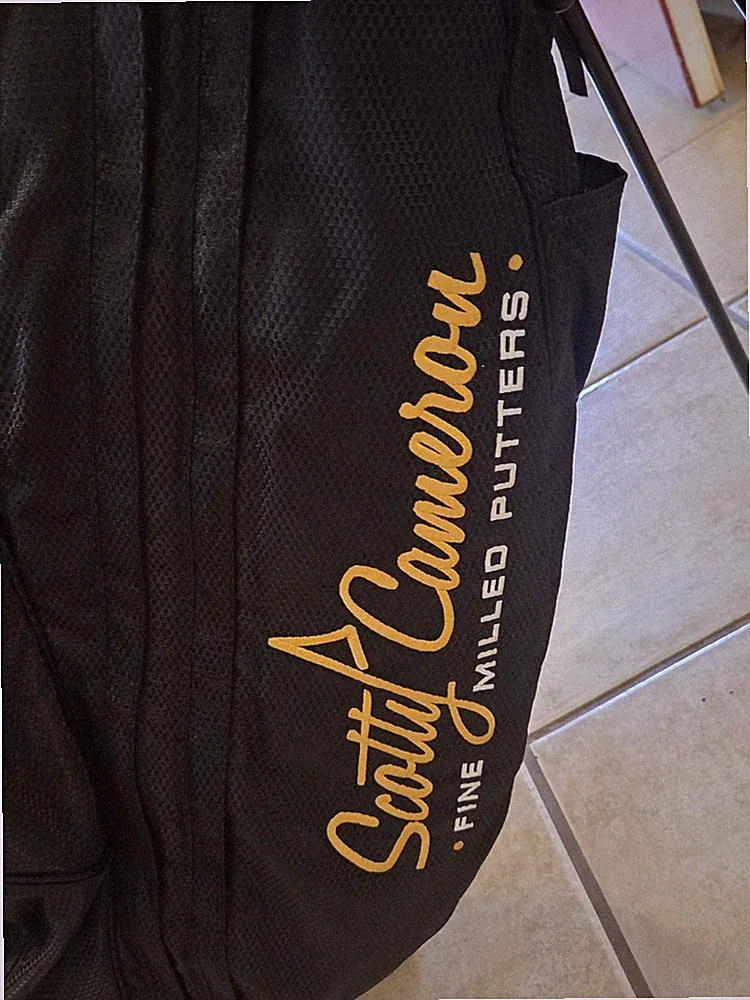 RARE 2009 Scotty Cameron Limited Edition 1/100 "Black Special" Stand Bag –Mint