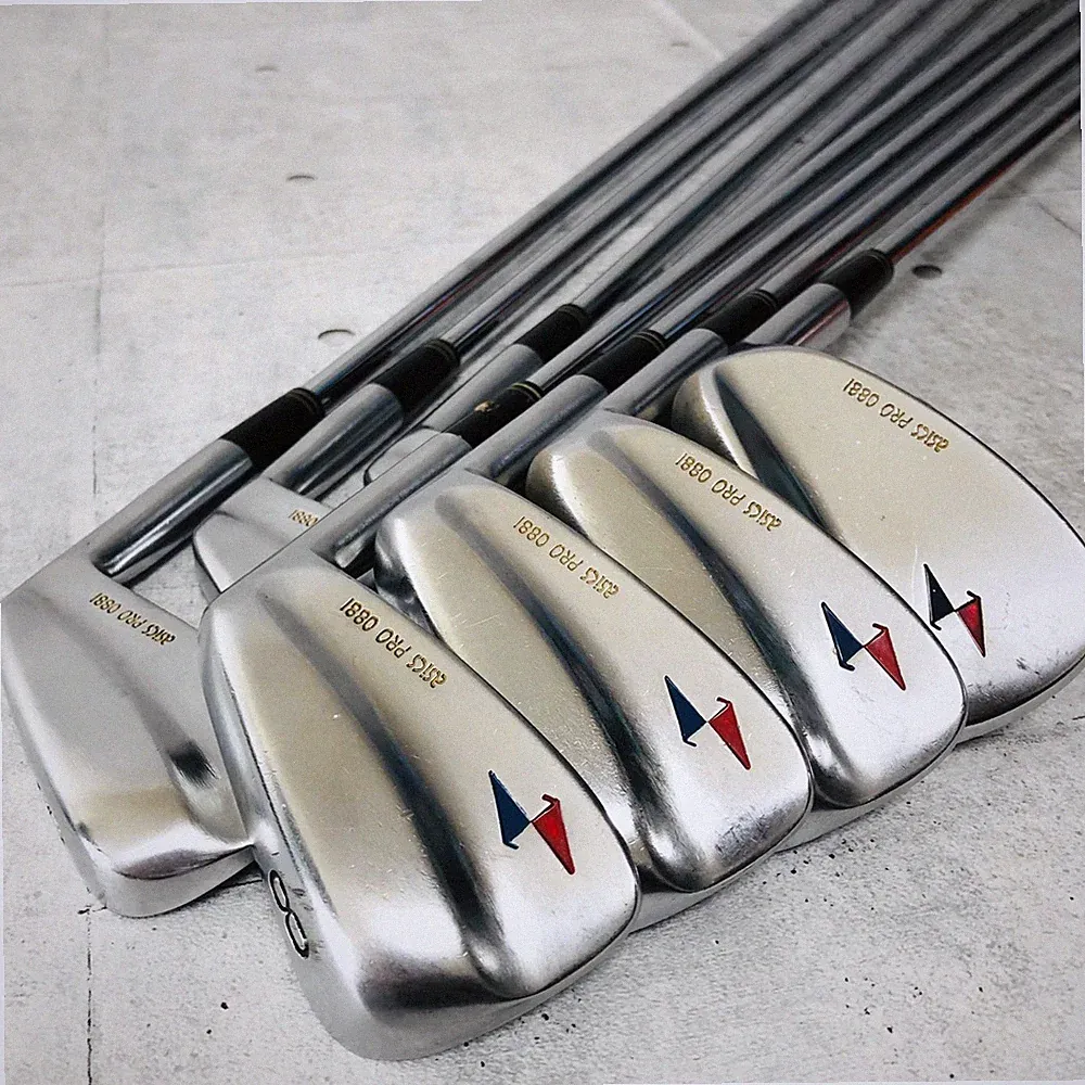 Rare ASICS PRO 0881 9-piece men’s golf club set for beginners, right-handed