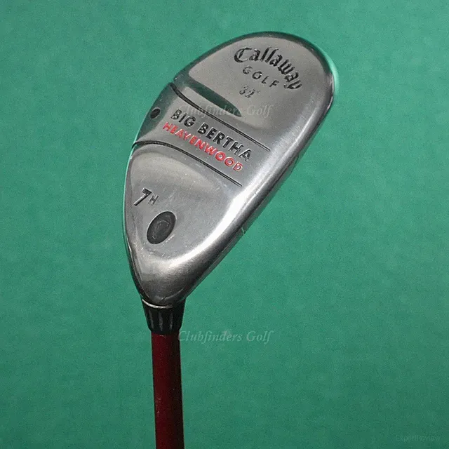 RARE Callaway Big Bertha Heavenwood 32° Hybrid 7H Iron RCH 75w Graphite Regular