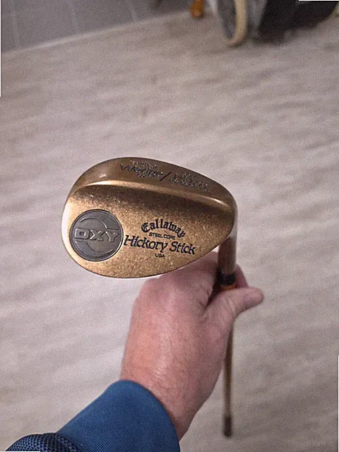 Rare Callaway hickory stick copper berylium third wedge RH