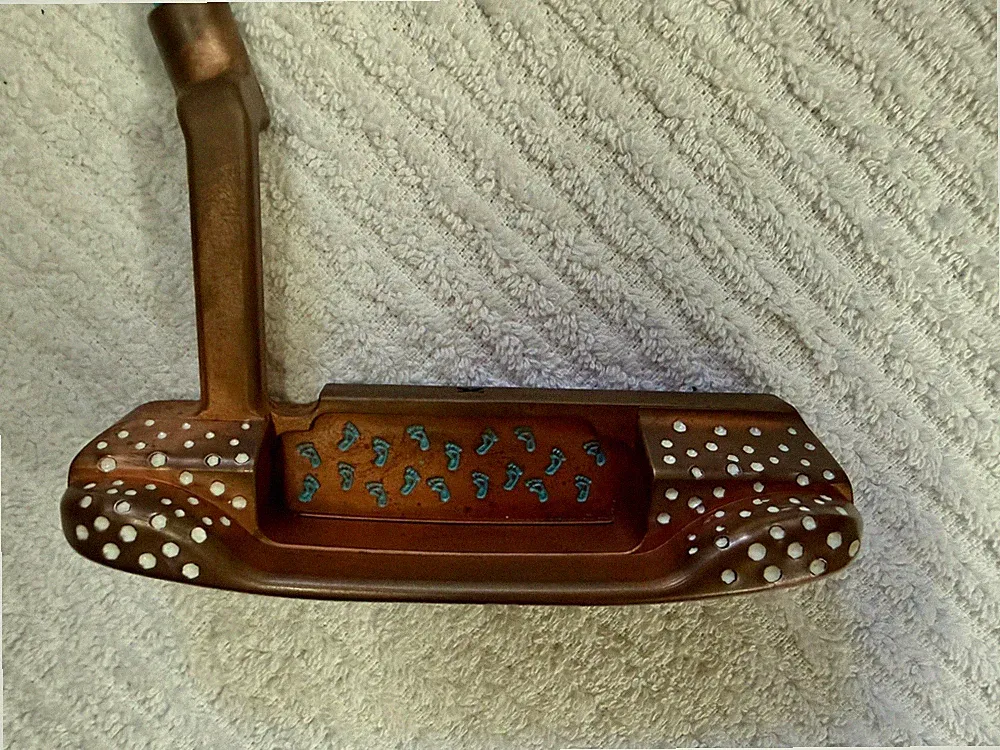 Rare Kingston KP1 Copper Putter UNC Tar Heel Plumbers Neck with beached slot