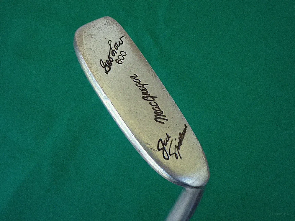 Rare MacGregor Jack Nicklaus Geo Low 600 Putter Mens RH Steel Golf Club To Set