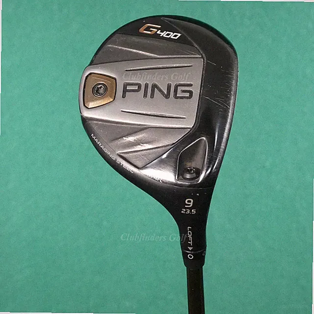 RARE Ping G400 Fairway 23.5° 9 Wood Ping Alta CB 65 Graphite Regular
