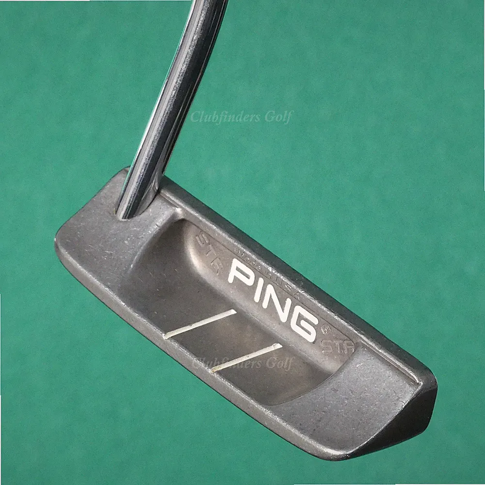 RARE Ping STR Stainless Single-Bend 32" Putter Golf Club Karsten