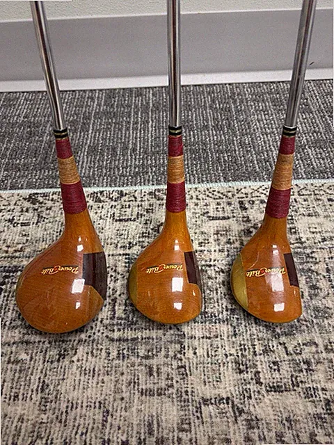 PowerBilt 100th Anniversary Persimmon Wood Set
