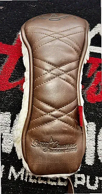 Rare Scotty Cameron 1 of 1 Leather Crown Hybrid Utility Head Cover Exclusive 🔥