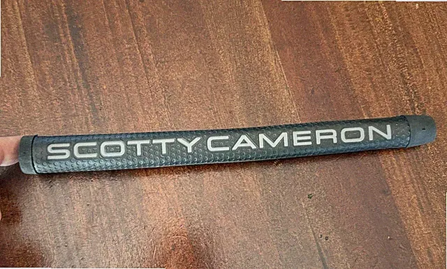 RARE Scotty Cameron Medium Matador Grip - Black with Silver Lettering (NEW)
