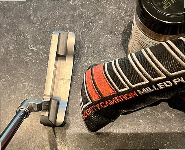 Rare Scotty Cameron Studio Stainless Newport Putter⛳⛳⛳35.5” SC Headcover ZIPPER
