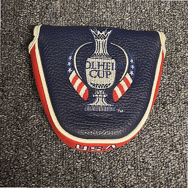 Rare Solheim Cup USA Robert Trent Jones GC 2024 Golf Mag Blade Putter Headcover