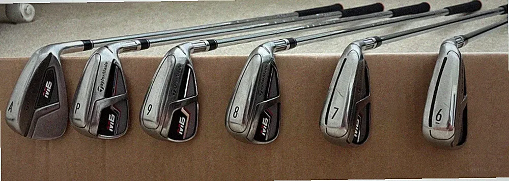 RARE TaylorMade M6 Iron Set (AW-6) - PGA TOUR KBS MAX 85 R-Flex Golf Clubs GREAT