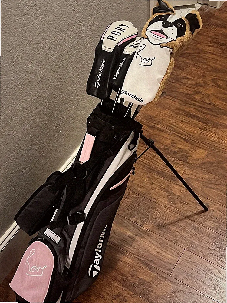 Rare! Taylormade Rory Mcllroy Rors Junior Girls Golf Club Set W/ Head Covers 8+