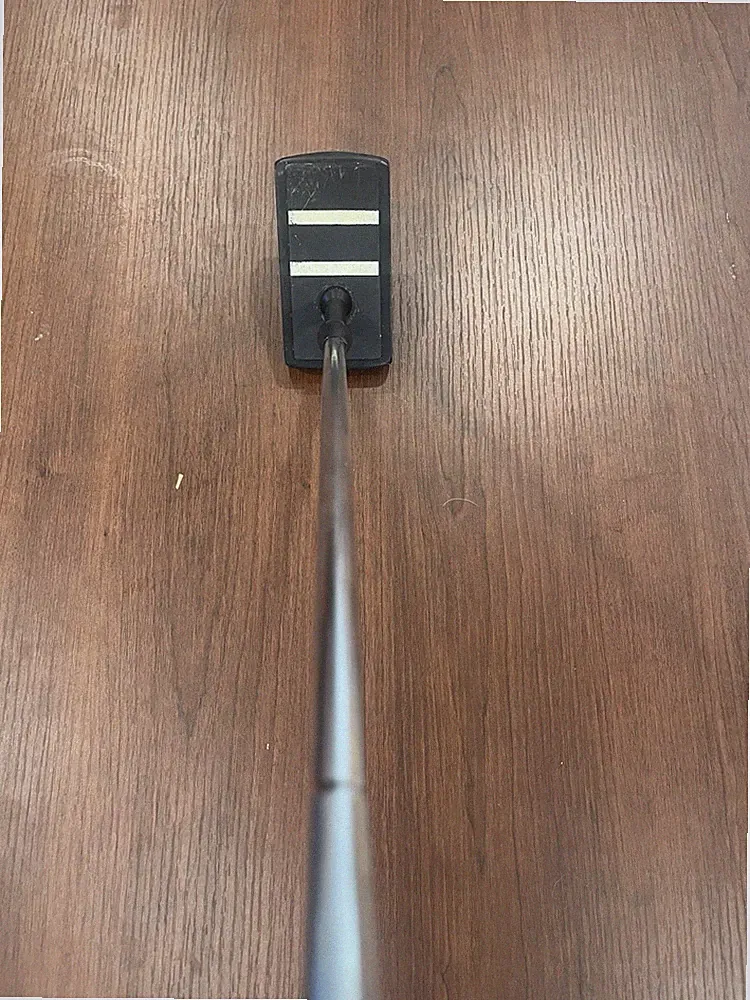 Rare Vintage Direct-R Ambidextrous Putter Steel Shaft Black/Silver Golf Club