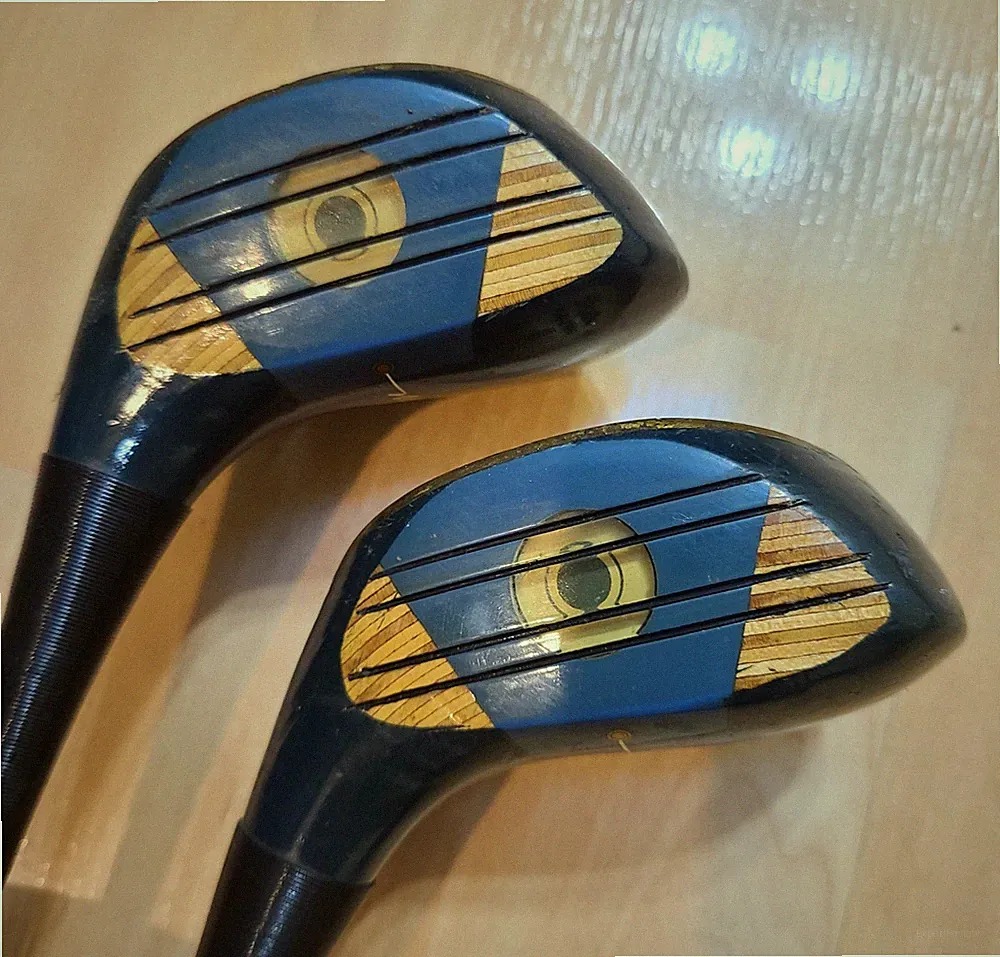 Rare Vintage Maxfli Ladies RH 3 & 5 Fairway Woods 376L40
