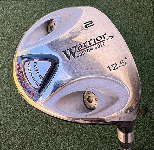 RARE - Warrior Extreme Fairway 2/12.5° - Wood - STEEL SHAFT - RH! 45"
