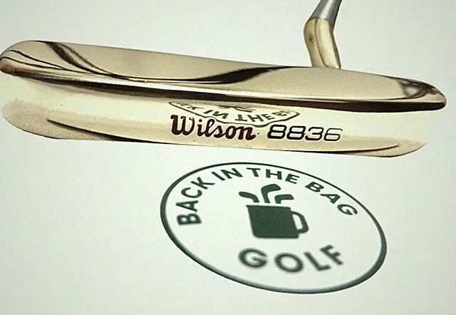 Rare Wilson 8836 Putter Vintage Restored Mirror Finish New Grip