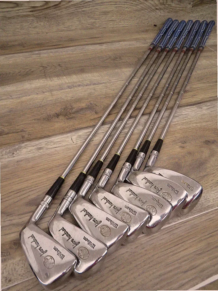 Rare WILSON Complete Matched Set Five Hundred XP 1,3,4 Woods/3-PW/Ad Staff Bag