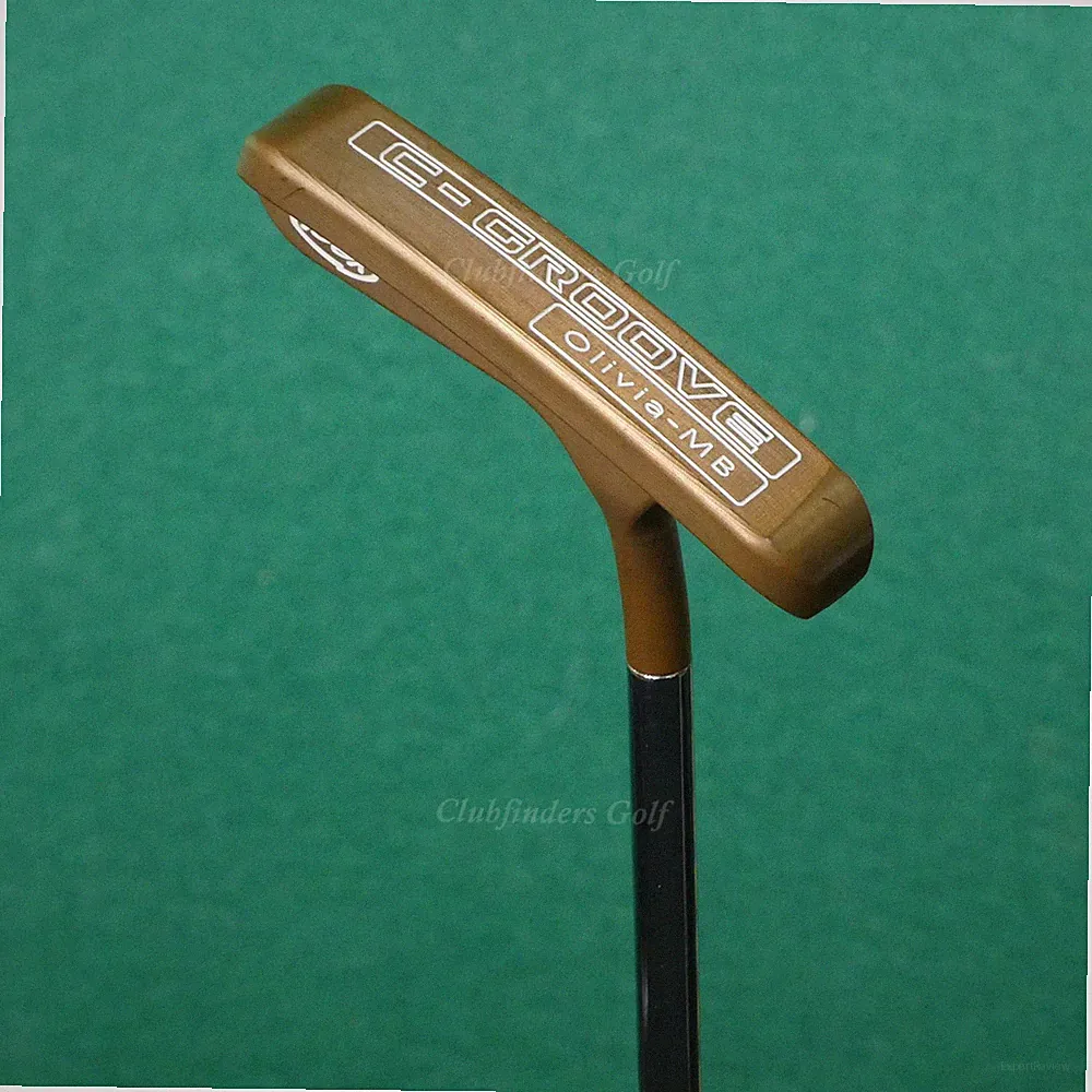 RARE Yes! Golf TOUR ONLY C-Groove Olivia-MB Flange 34" Putter Golf w/ HC *READ*