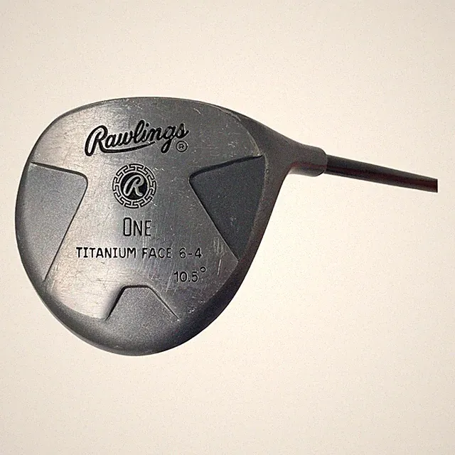 Rawlings One Driver Titanium Face 10.5 RH 44in Low Torque Graphite Shaft Unisex