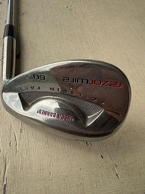 RAZORWIRE LOB 60* WEDGE COILSPIN MILLED FACE STAINLESS INTECH SHAFT RH 35.5”