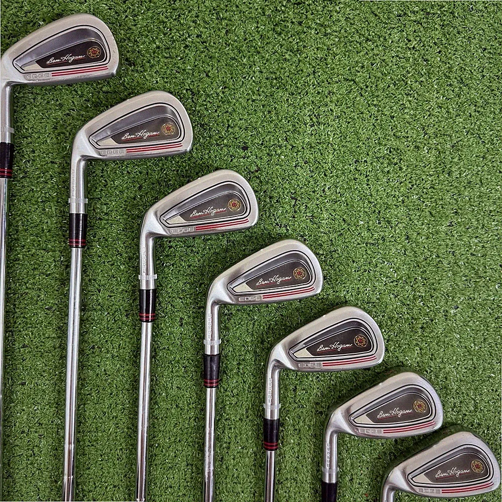 READ Ben Hogan Edge Forged 2018 4-PW KBS Tour 90 Stiff Flex Left Handed