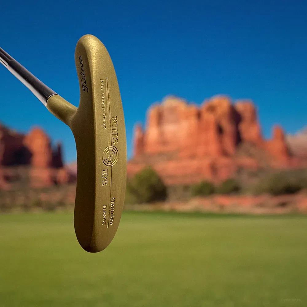 Restored SC Scotty Cameron Rueter Jr Standard Flange Bullseye Putter 35" Satin