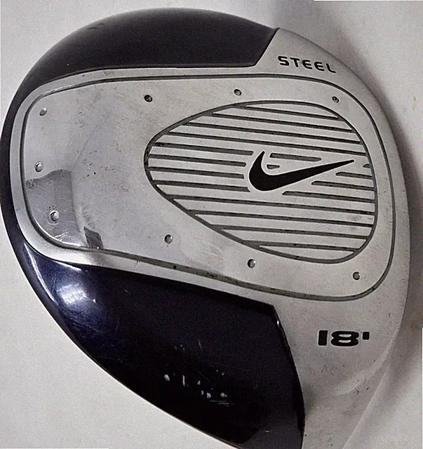 Retired Nike Blue 18* 5 Wood Nike S Flex Graphite Shaft RH Junior 40" Grip Ok