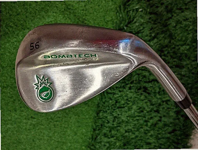 RH Bombtech Golf Grenade 56* Sand Wedge SW Chrome Finish 💣⛳