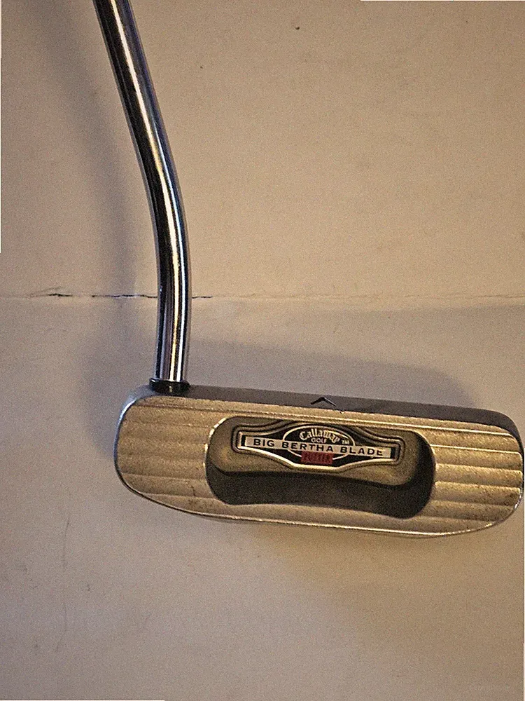 RH Callaway Big Bertha Blade Putter 35" (Grip and Clubhead in Great Condition)