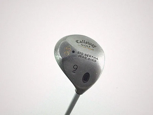 RH Callaway Divine Nine Big Bertha War Bird 9 Wood w/ Graphite R Flex Shaft