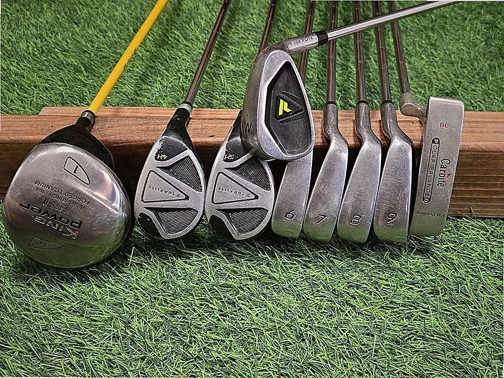 RH Complete Golf Set W/ Driver, 4H, 5H, Top Flite 6-PW, Putter UPC3274