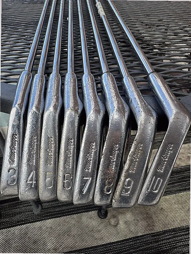 RH Macgregor Tourney Womens Golf Clubs 3-10 Iron Set Pro-Pel Lite Shafts Vtg