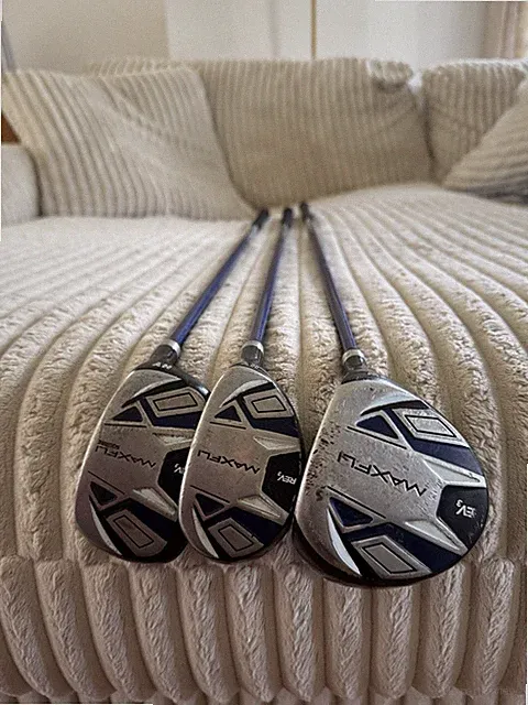 RH Maxfli Rev 3 Golf Youth Club Set Light Weight FW & 2 Hybrids