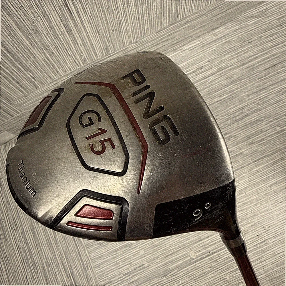 RH Ping G15 Driver 9* TFC 149 D Stiff Graphite Shaft 46" Length *READ*
