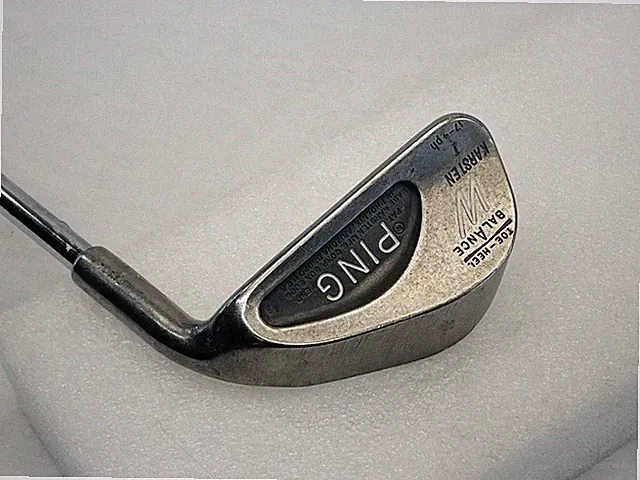 RH Ping Karsten I Pitching Wedge Toe-Heel Balance Steel Shaft Regular Flex 35"