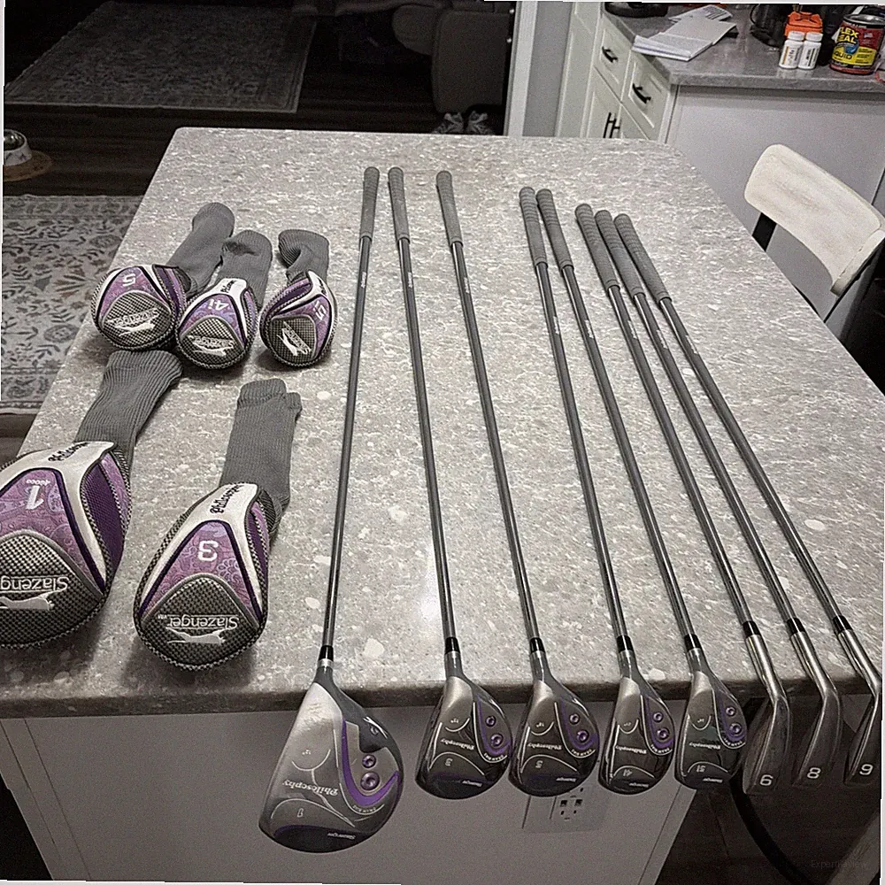 RH Slazenger Philosophy Golf Set 6,8,9 Irons 4-5 Hybrid 1-3-5 Woods 8 Pieces
