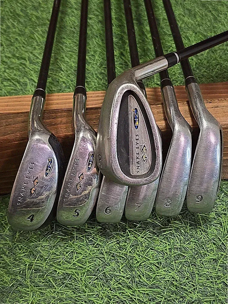 RH Snake Eyes NZ3 4-PW Iron Set Graphite Regular Standard +.5" Clubs UPC5050