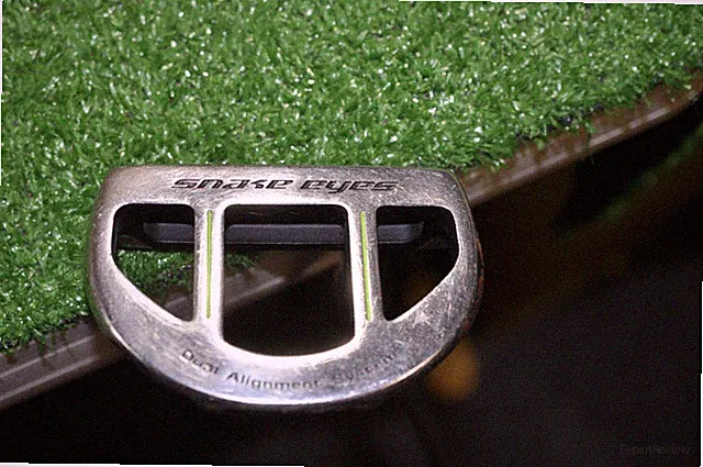RH Snake Eyes Python S11 32" steel mallet Putter #W597