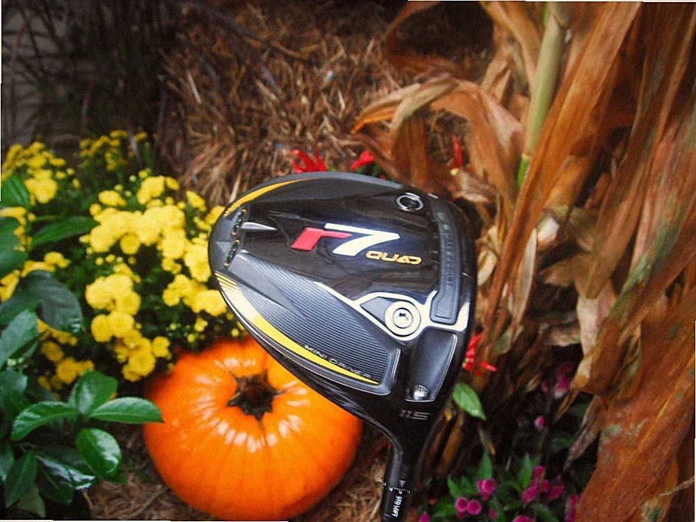 RH TaylorMade Golf R7 QUAD Mini Driver 11.5 Fujikura Speeder 6-S DEMO/BARELY HIT