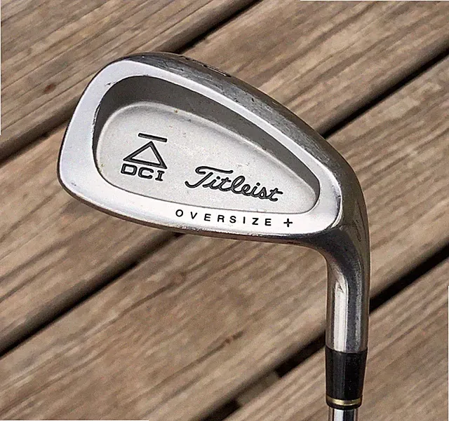 RH Titleist DCI OVERSIZE Plus Single 9 Iron TriSpec Regular Steel