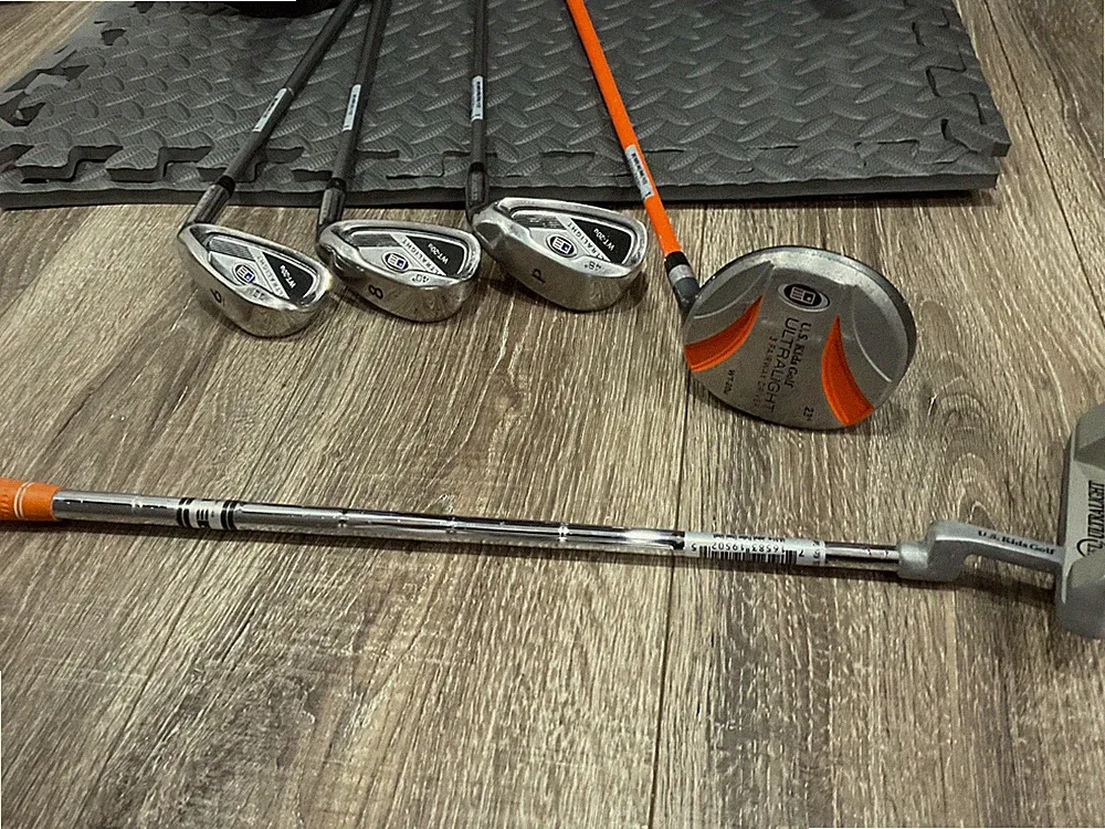 RH US KidsUltraLight 51" WT-20u fairway wood 6 8 PW putter 5 clubs Kids Juniors