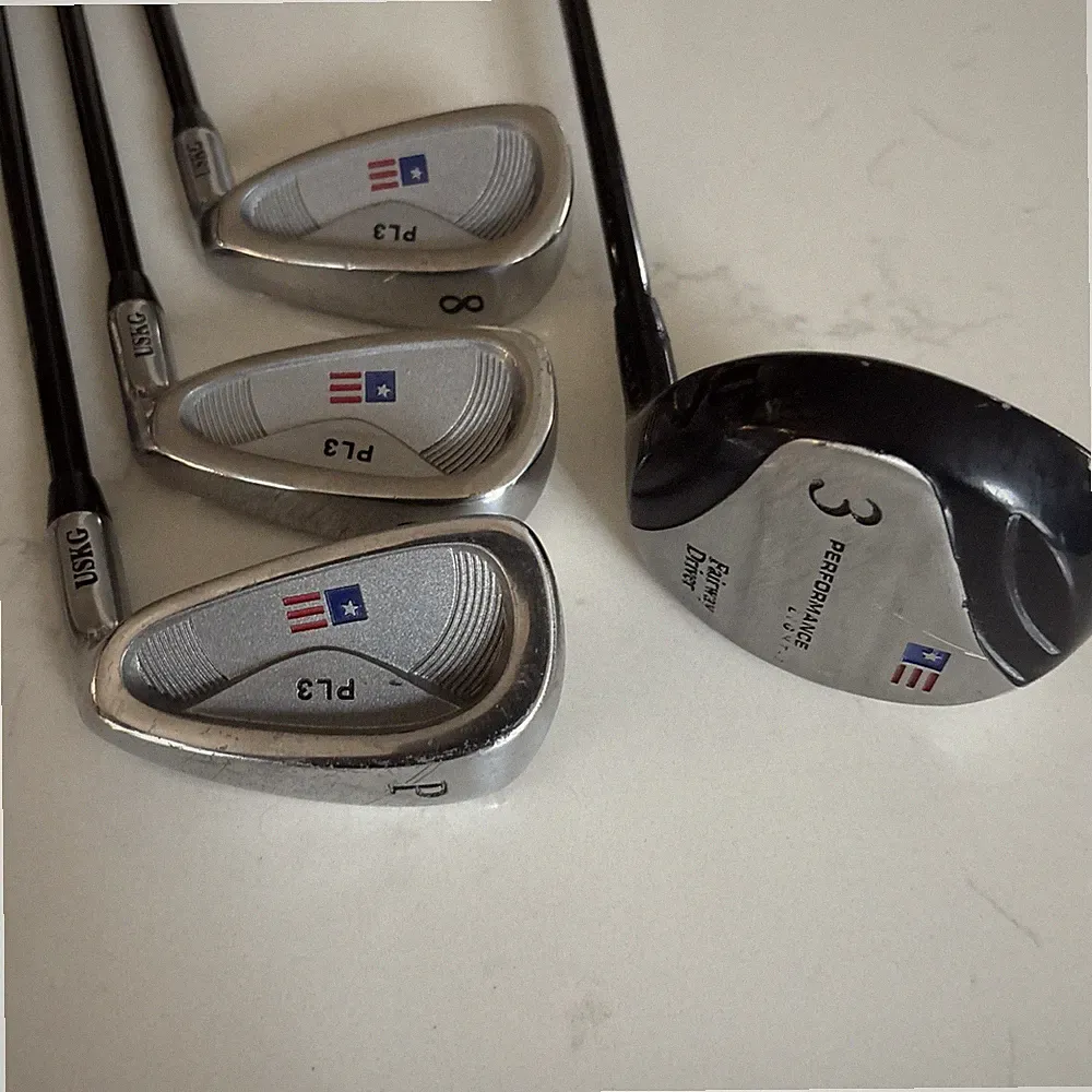 RH-USKG Kids Jr Age 12-15 Golf Club Set 8,9,P With 3 Fairway Driver