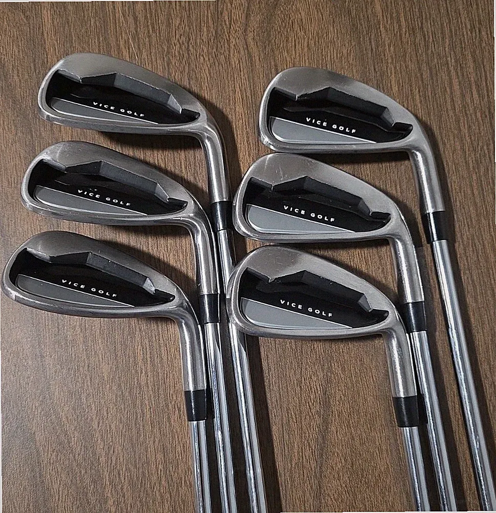 RH Vice Golf Iron Set 6-SW (6 Clubs) With Steel Shafts And Midsize Winn Grips