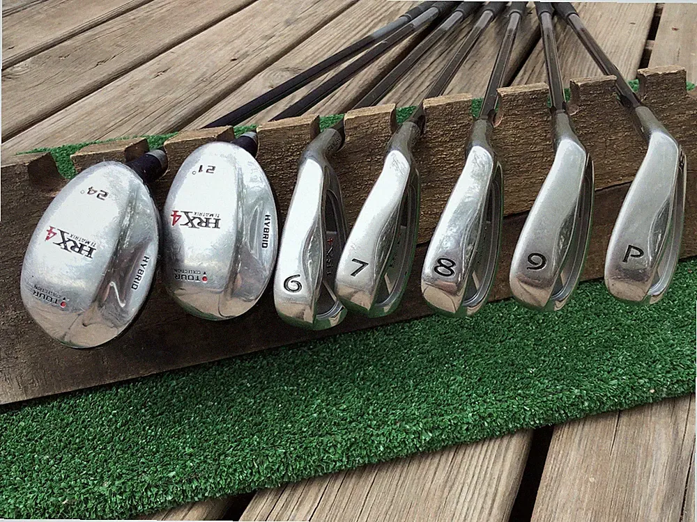 RH Woman's Tour Collection HRX4 Golf Set PW Irons Hybrids Ladies Graphite