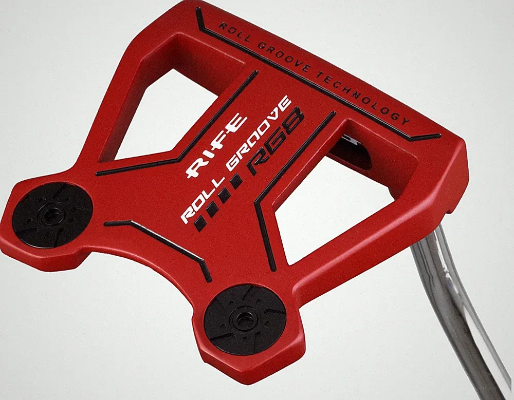 Rife Golf Roll Groove Technology Series Red RG8 Full Exotic Mallet Putter