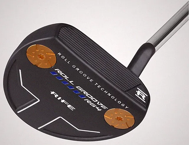 Rife Golf Roll Groove Technology Series Right Hand RG4 Full Mallet Putter (37")
