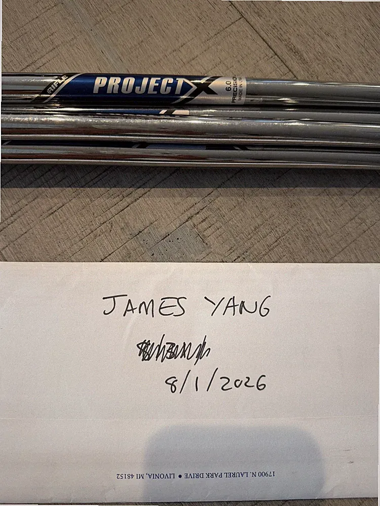 Project X 6.0 4-P Iron Shaft Pull Outs
