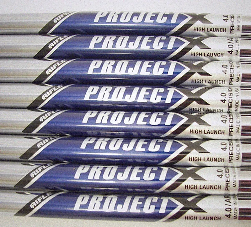 Rifle Project X Rare 4.0 4-SW Iron Shafts 355 Taper for Strong Lady or Seniors